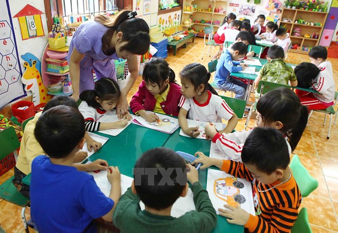 Chính phủ thành lập Ủy ban quốc gia về trẻ em, tiếp tục đẩy mạnh bảo vệ chăm sóc trẻ em. ảnh minh họa: TTXVN. Chính phủ thành lập Ủy ban quốc gia về trẻ em, tiếp tục đẩy mạnh bảo vệ chăm sóc trẻ em. ảnh minh họa: TTXVN.
