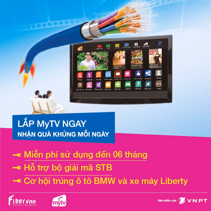MyTV khuyến mại khủng cho khách hàng lắp đặt trong tháng 6 ảnh 1 MyTV khuyến mại khủng cho khách hàng lắp đặt trong tháng 6 ảnh 1