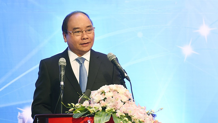 Thủ tướng Nguyễn Xuân Phúc phát biểu tại Diễn đàn cấp cao Công nghệ thông tin-Truyền thông Việt Nam 2016. ảnh: vgp. Thủ tướng Nguyễn Xuân Phúc phát biểu tại Diễn đàn cấp cao Công nghệ thông tin-Truyền thông Việt Nam 2016. ảnh: vgp.