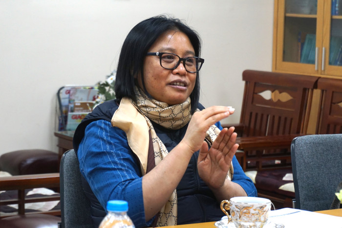 Bà Mini Kumam - Bí thư thứ nhất của Đại sứ quán Ấn Độ Bà Mini Kumam - Bí thư thứ nhất của Đại sứ quán Ấn Độ