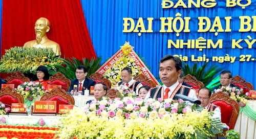 Đồng chí Hồ Văn Niên, Ủy viên dự khuyết Trung ương Đảng, Bí thư Tỉnh ủy khoá XV, Trưởng đoàn đại biểu Quốc hội tỉnh tái đắc cử chức danh Bí thư Tỉnh ủy Gia Lai khoá XVI (nhiệm kỳ 2020-2025) - Ảnh: VGP/Thế Phong. Đồng chí Hồ Văn Niên, Ủy viên dự khuyết Trung ương Đảng, Bí thư Tỉnh ủy khoá XV, Trưởng đoàn đại biểu Quốc hội tỉnh tái đắc cử chức danh Bí thư Tỉnh ủy Gia Lai khoá XVI (nhiệm kỳ 2020-2025) - Ảnh: VGP/Thế Phong.