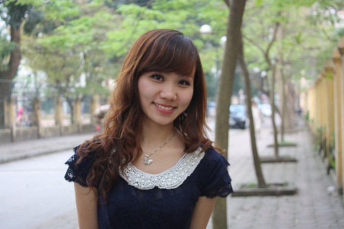 Uớc mơ của cô là trở thành một hướng dẫn viên du lịch. Uớc mơ của cô là trở thành một hướng dẫn viên du lịch.