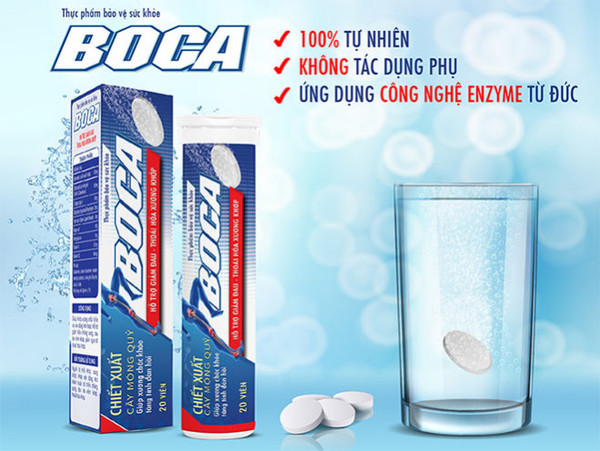 Quảng cáo Boca có tác dụng như thuốc chữa bệnh là sai sự thật, lừa dối người tiêu dùng. Quảng cáo Boca có tác dụng như thuốc chữa bệnh là sai sự thật, lừa dối người tiêu dùng.