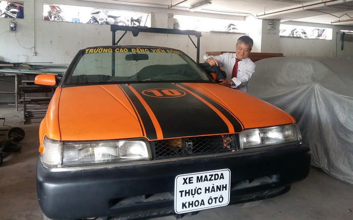 Một trong những sản phẩm thực hành của sinh viên Trường Cao đẳng Viễn đông. ảnh: NQ. Một trong những sản phẩm thực hành của sinh viên Trường Cao đẳng Viễn đông. ảnh: NQ.