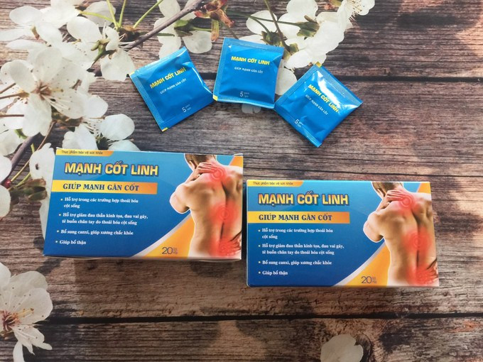 Sản phẩm Mạnh cốt linh cũng bị quảng cáo sai sự thật. Sản phẩm Mạnh cốt linh cũng bị quảng cáo sai sự thật.