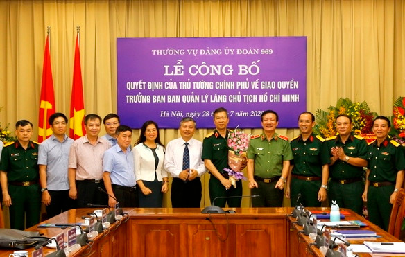 Thiếu tướng Nguyễn Hải Sơn - Quyền Trưởng Ban Quản lý Lăng Chủ tịch Hồ Chí Minh. ảnh: VGP.