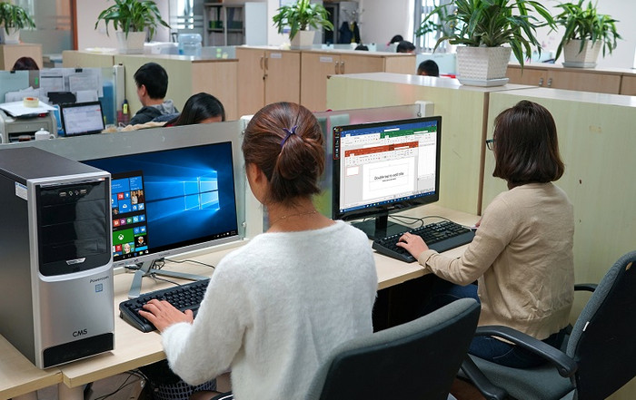 Máy tính CMS được sử dụng trong các cơ quan, tổ chức, doanh nghiệp