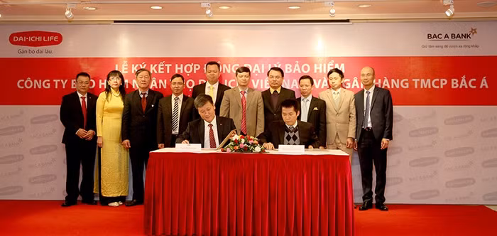 Bac A Bank hợp tác với Bảo hiểm nhân thọ Dai-Ichiy sẽ đem đến cho khách hàng của BAC A BANK những giải pháp bảo hiểm toàn diện.