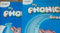 Sách tiếng anh i-Learn My Phonics Grade 1 (Ảnh: tác giả cung cấp). Sách tiếng anh i-Learn My Phonics Grade 1 (Ảnh: tác giả cung cấp).