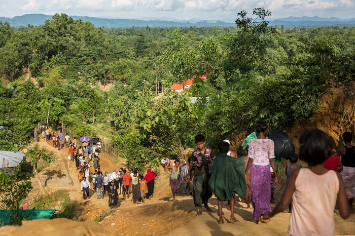 Người tị nạn Rohingya ở Hakim Para, Cox’s Bazar, Bangladesh (Nguồn ảnh: concernusa.org).