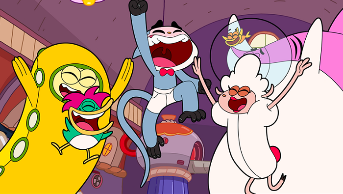 Một hình ảnh vui nhộn trong phim “Monta trong dải ngân hà kỳ cục”. Một hình ảnh vui nhộn trong phim “Monta trong dải ngân hà kỳ cục”.