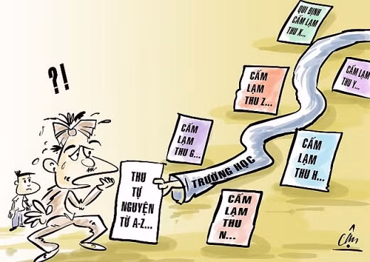 Xin giới thiệu "ban Phụ thu", chuyện thật buồn đầu năm học ảnh 3