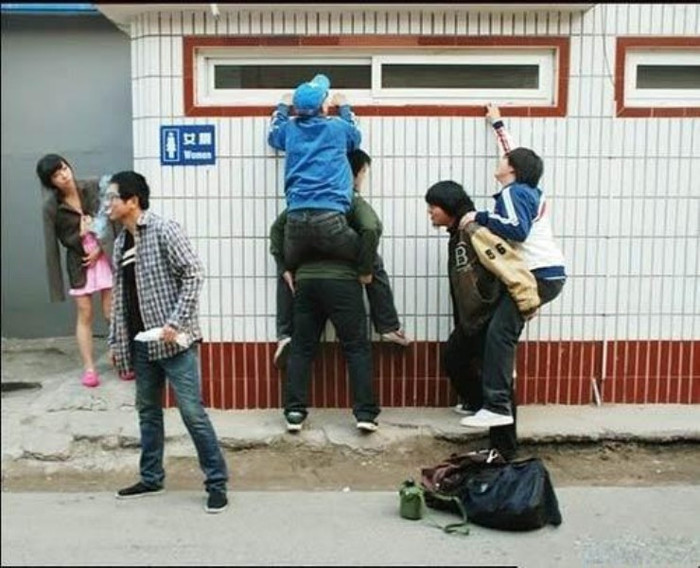 Nhìn cái gì vậy? Nhìn cái gì vậy?