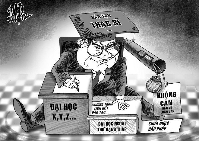 Đào tạo tràn lan nhưng không kiểm soát được chất lượng là nguyên nhân chính gây ra con số 72000 người thất nghiệp. Đào tạo tràn lan nhưng không kiểm soát được chất lượng là nguyên nhân chính gây ra con số 72000 người thất nghiệp.