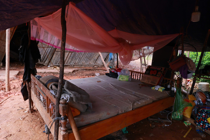 Khu ở tạm của người dân vùng lũ quét. (Ảnh: NTCC) IMG_20240919_084646.jpg