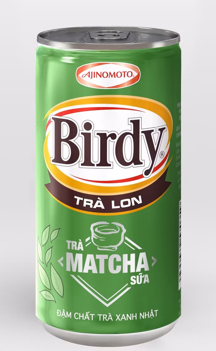 Trà MatCha sữa Birdy lon – Đậm đà hướng vị trà xanh Nhật Bản.