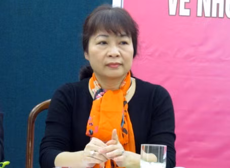 Bà Trần Thị Thúy Nga, Chủ tịch Hội Đào tạo – Phát triển nghề làm đẹp Việt Nam.