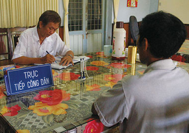 Thanh tra Chính phủ chỉ rõ 6 hạn chế, yếu kém trong công tác tiếp dân thời gian qua. Ảnh minh họa, nguồn internet.