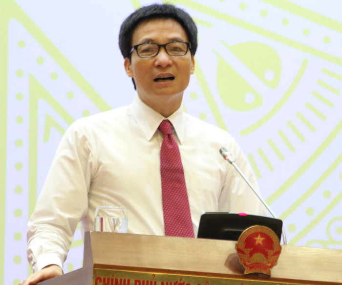 Bộ trưởng Vũ Đức Đam: "Chính phủ không tô hồng số liệu". Ảnh: Ngọc Quang