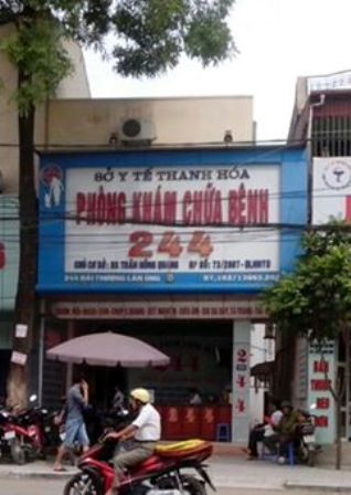 Đình chỉ phòng khám 244, nơi cháu T phá thai Đình chỉ phòng khám 244, nơi cháu T phá thai