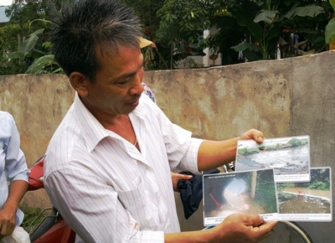 Người dân tiếp tục cung cấp những bằng chứng tố cáo trại lợn gây ô nhiễm