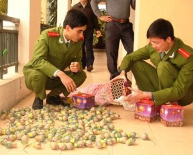 Số tang vật được cơ quan chức năng thu giữ