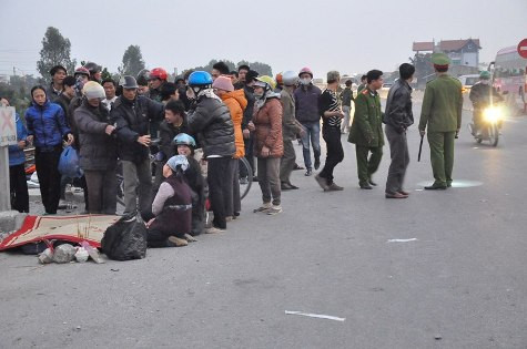 Hiện trường vụ tai nạn Hiện trường vụ tai nạn