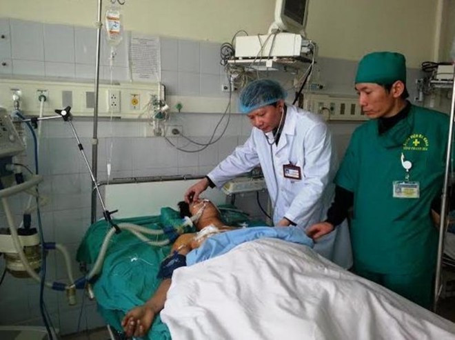 Bệnh nhân Hòa đã qua cơn nguy kịch Bệnh nhân Hòa đã qua cơn nguy kịch