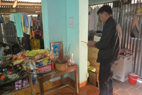 Sau khi vụ nổ xảy ra, anh Tỉnh đã được đưa về quê nhà Thiệu Hóa để an táng