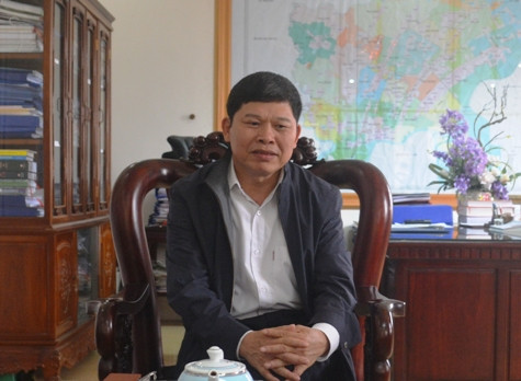 Ông Bùi Đình Cam - Chủ tịch UBND huyện Nga Sơn Ông Bùi Đình Cam - Chủ tịch UBND huyện Nga Sơn