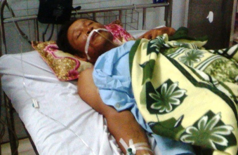 Hiện tại ông Trình đã qua cơn nguy kịch và đang được điều trị tại bệnh viện Đa khoa Thanh Hóa Hiện tại ông Trình đã qua cơn nguy kịch và đang được điều trị tại bệnh viện Đa khoa Thanh Hóa