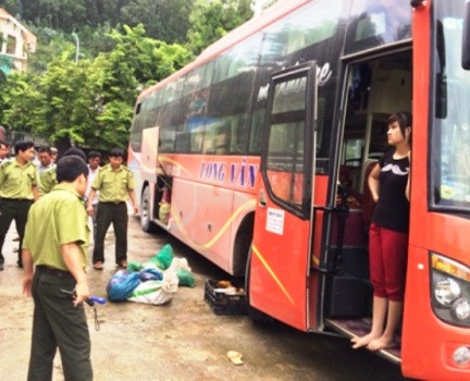 Số lượng động vật rừng được phát hiện trong xe giường nằm Số lượng động vật rừng được phát hiện trong xe giường nằm