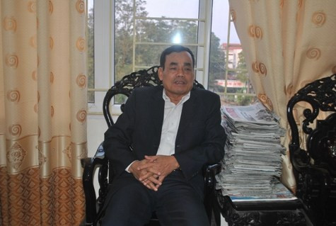 Ông Phạm Văn Lại, Chủ nhiệm UBKT huyện ủy Yên Định Ông Phạm Văn Lại, Chủ nhiệm UBKT huyện ủy Yên Định