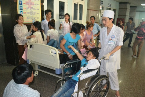Nhiều bệnh nhân đã không có chỗ nằm để cấp cứu Nhiều bệnh nhân đã không có chỗ nằm để cấp cứu
