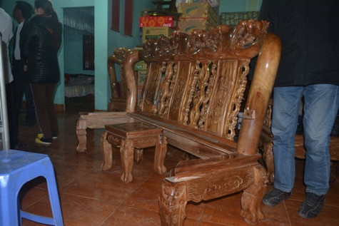 Bộ đồng kỵ đã bị hư hỏng nặng sau vụ nổ