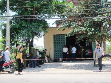 Ngôi nhà xảy ra vụ án mạng Ngôi nhà xảy ra vụ án mạng