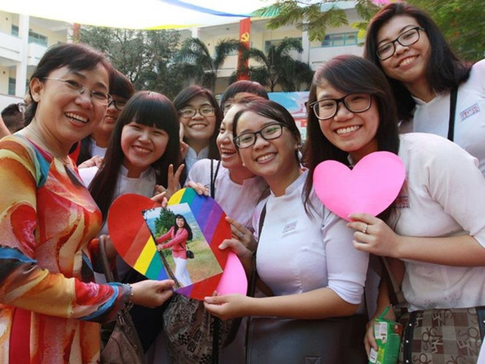 Niềm vui nào hơn khi thầy và trò đều hạnh phúc (Ảnh minh họa: TTXVN) Niềm vui nào hơn khi thầy và trò đều hạnh phúc (Ảnh minh họa: TTXVN)