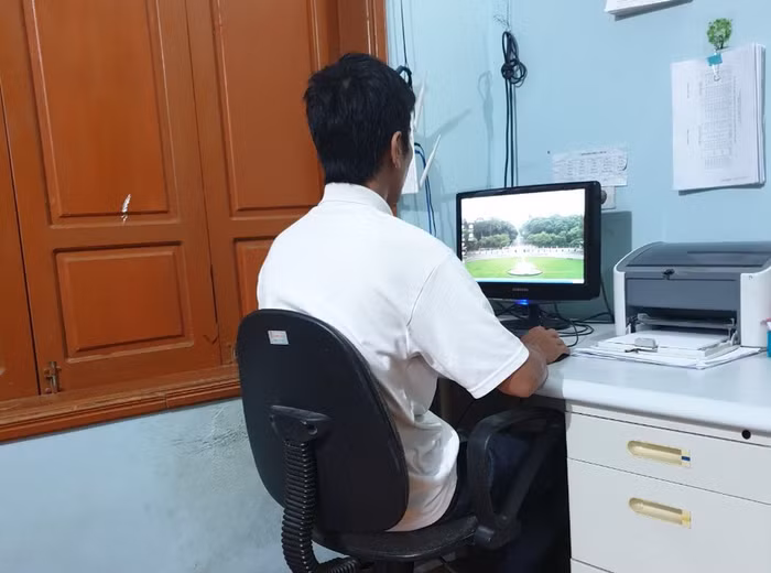 Thầy L.K.V đã làm đơn xin từ chức và quyết tâm đi cai nghiện (Ảnh nhân vật cung cấp)