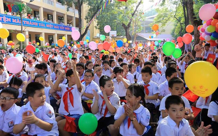 Có những địa phương đã học cả tháng rồi mới tổ chức Khai giảng (Ảnh minh họa: VOV.vn) Có những địa phương đã học cả tháng rồi mới tổ chức Khai giảng (Ảnh minh họa: VOV.vn)