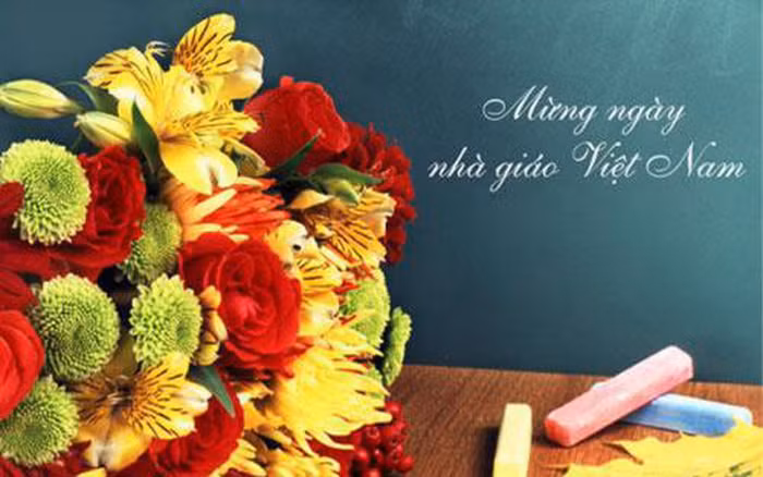 Ngày Nhà giáo Việt Nam năm nay, nhiều trường tổ chức họp mặt nhưng không có học trò. (Ảnh minh họa: TTXVN).