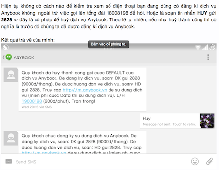 Nhiều phản ánh về dịch vụ Anybook của Viettel. Nhiều phản ánh về dịch vụ Anybook của Viettel.