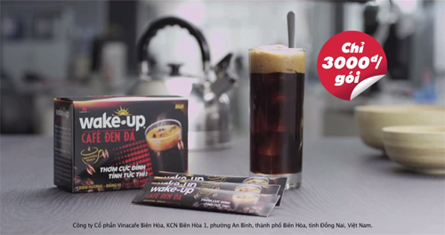 Wake-up cafe đen đá tiếp tục là một sản phẩm chất lượng cao của Vinacafe Biên Hòa với công nghệ bọc hương tiên tiến. Wake-up cafe đen đá tiếp tục là một sản phẩm chất lượng cao của Vinacafe Biên Hòa với công nghệ bọc hương tiên tiến.