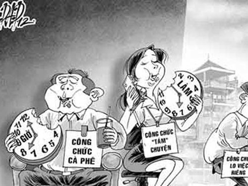 Hình ảnh minh họa cho tình trạng công viên chức ở nước ta hiện nay (Ảnh: vietnamnet.vn) Hình ảnh minh họa cho tình trạng công viên chức ở nước ta hiện nay (Ảnh: vietnamnet.vn)