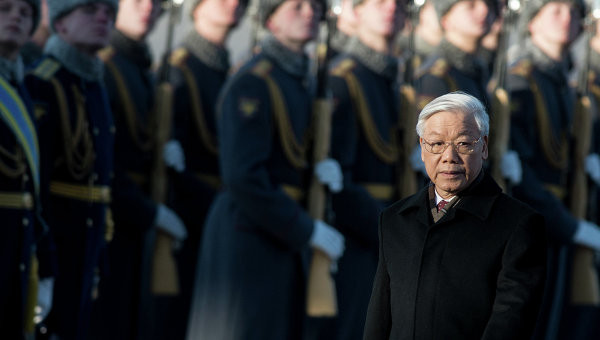 Tổng Bí thư Nguyễn Phú Trọng thăm Moscow.