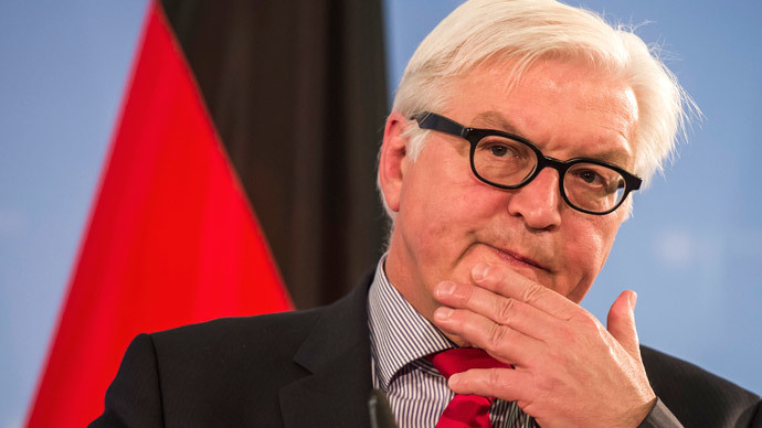 Ngoại trưởng Đức Frank-Walter Steinmeier. Ngoại trưởng Đức Frank-Walter Steinmeier.