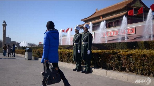 Quảng trường Thiên An Môn. Quảng trường Thiên An Môn.