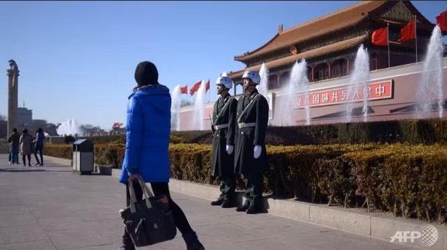 Quảng trường Thiên An Môn. Quảng trường Thiên An Môn.