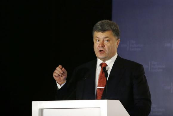 Tổng thống Ukraine Petro Poroshenko.