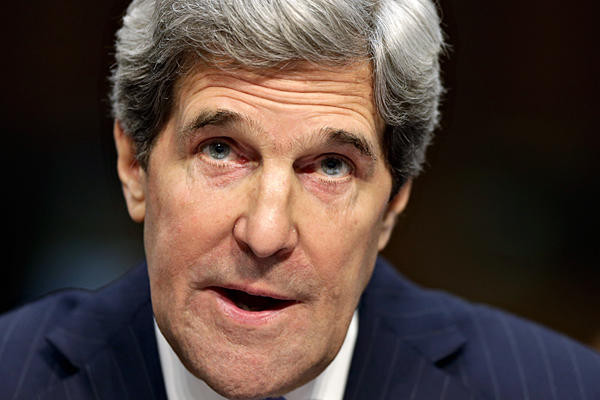 Ngoại trưởng Mỹ John Kerry. Ngoại trưởng Mỹ John Kerry.