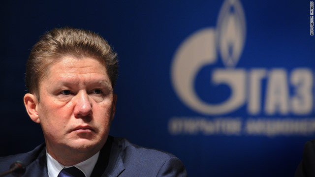 Alexei Miller - Giám đốc điều hành tập đoàn khí đốt Gazprom.